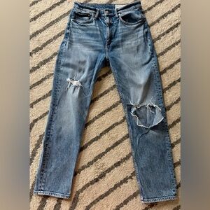 Rag & Bone Wren Slim Straight Ankle Jean in Everly